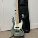 Sadowsky Metroline 21 Fret Vintage J/J 5 String Bass Guitar - Sage Green Metallic