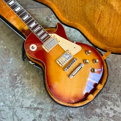 Greco EG-500 Les paul Singlecut standard 1977 - Cherry sunburst original vintage MIJ Japan fujigen image 2