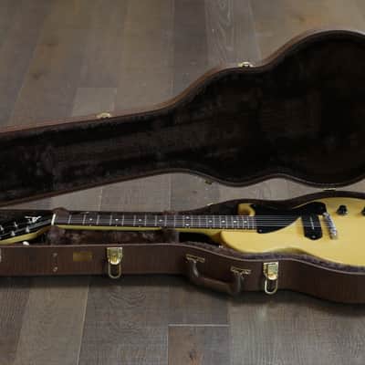 2020 Gibson Custom Shop Murphy Lab '57 Les Paul Junior Reissue Electric Guitar Ultra Light Aged TV Yellow + COA OHSC image 22