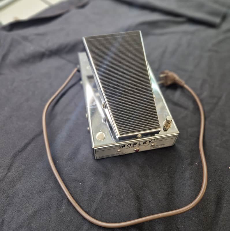 Morley Power Wah PWO 1970s - Silver image 1