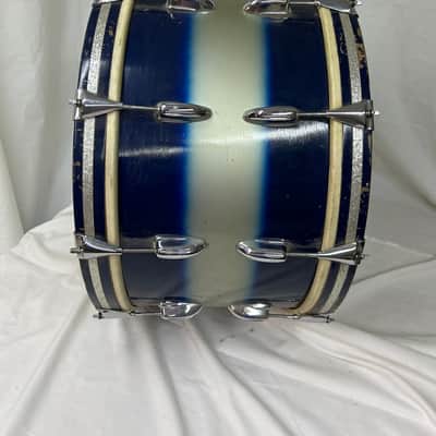 Slingerland Duco 1961 - Blue/ Silver Duco Finish image 4