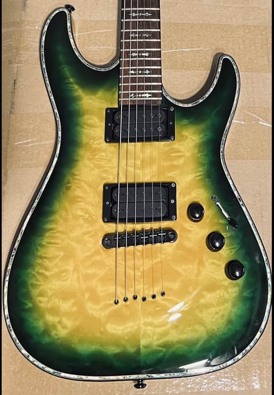Schecter Hellraiser C-1 Passive 2016 - 2018 - Dragon Burst