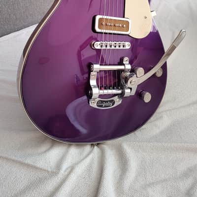 Gretsch G5210T-P90 Electromatic Jet Two 90 (DylanTalksTone) with Laurel FB in Amethyst image 11