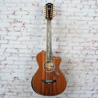 Taylor - 2025 Presentation Series PS52ce - 12-String Acoustic-Electric Guitar - 12 Fret - Honduran Rosewood/Sinker Redwood - with  Hardshell Case - x5060 image 2