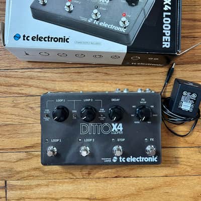 TC Electronic Ditto X4 Looper 2016 - Present - Black Bild 2