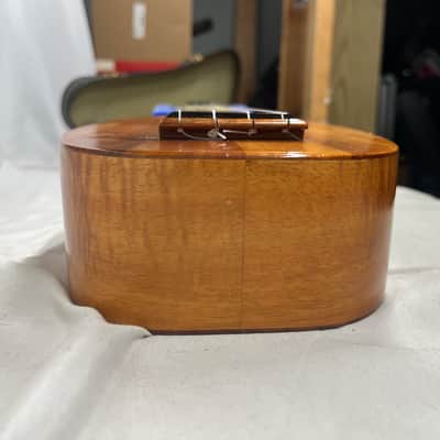 Kamaka Pineapple Soprano Ukulele with Case - SPLIT IN BACK OF BODY image 12