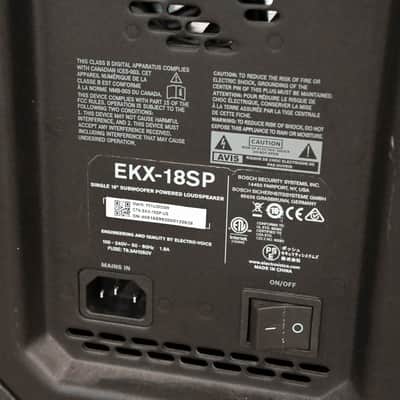 Electro-Voice (EV) EKX-18SP 1300W 18" Powered Subwoofer CG013H5 *ASK FOR SHIPPING* image 8