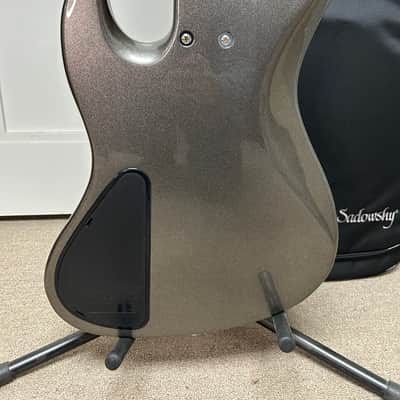 Sadowsky MetroExpress Vintage J/J 4 String Bass w/Morado Fingerboard - Silver Metallic image 4