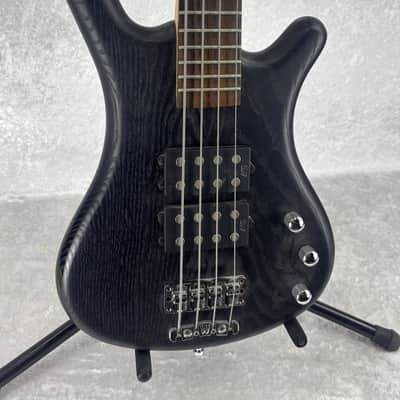Warwick Rockbass Corvette $$ 4 string electric bass guitar in Nirvana black stai image 17