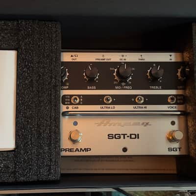 Ampeg SGT-DI Bass Preamp / DI 2023 - Present - Silver / Black image 4