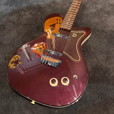 Danelectro U-2 - Purple Sparkle image 3