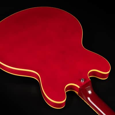 1990 Gibson ES-335 Dot Reissue - Cherry | Vintage USA Post Norlin Era Semi-Hollow Bill Lawrence Humbucker | OHSC image 15