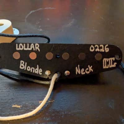 Lollar Blonde 2025 - Neck Pickup - White Cover image 2