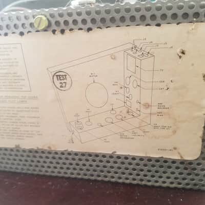 Ampex A-122 Tube Preamp project and case Stereo 1959 Grey Steel image 5