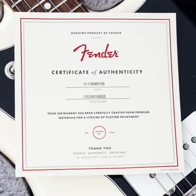 2020 Fender American Professional Jazzmaster Olympic White, Mastery + Lollar w/ Case, Hangtags image 20