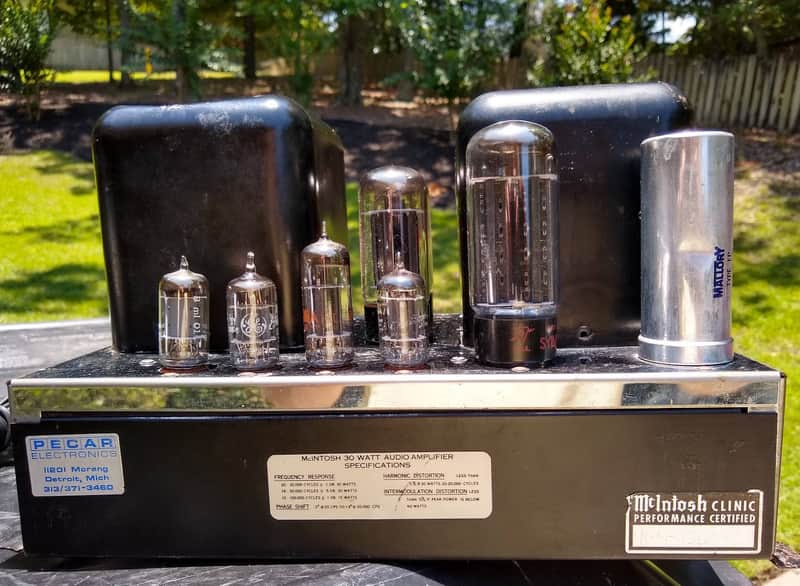 Vintage 1955 McIntosh MC-30 Monoblock Tube Power Amplifier image 1