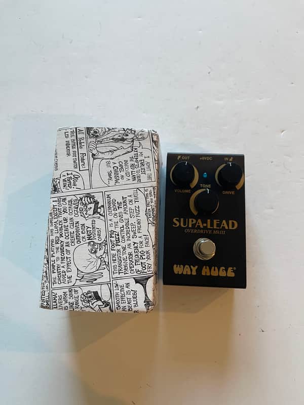 Dunlop Way Huge Smalls Supa Lead MKIII Overdrive Supa-Lead Guitar Effect Pedal image 1