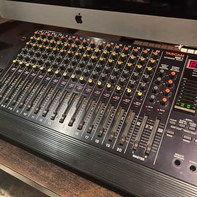 TASCAM MM-1 Keyboard Mixer w/ Original Power Supply 1990s Black image 3