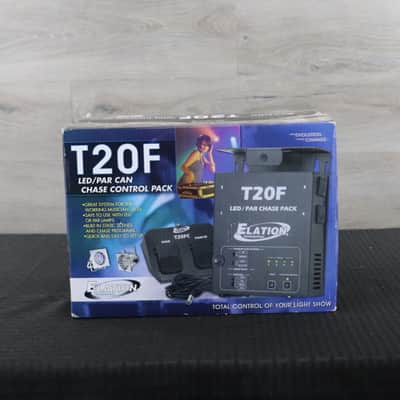 Elation T20F LED/Halogen Par Light Chase Pack Black image 1