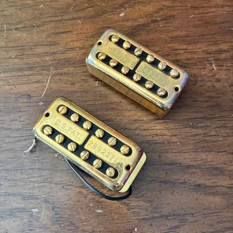 Gretsch 006-2876-100 HS High Sensitive Filter-Tron Pickup Set - Gold image 1