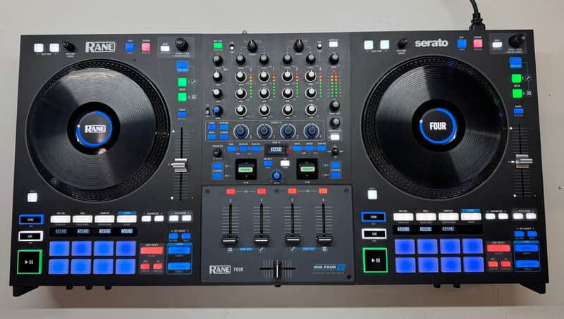 Rane FOUR 4-Channel DJ Controller 2023 - Present - Black image 1