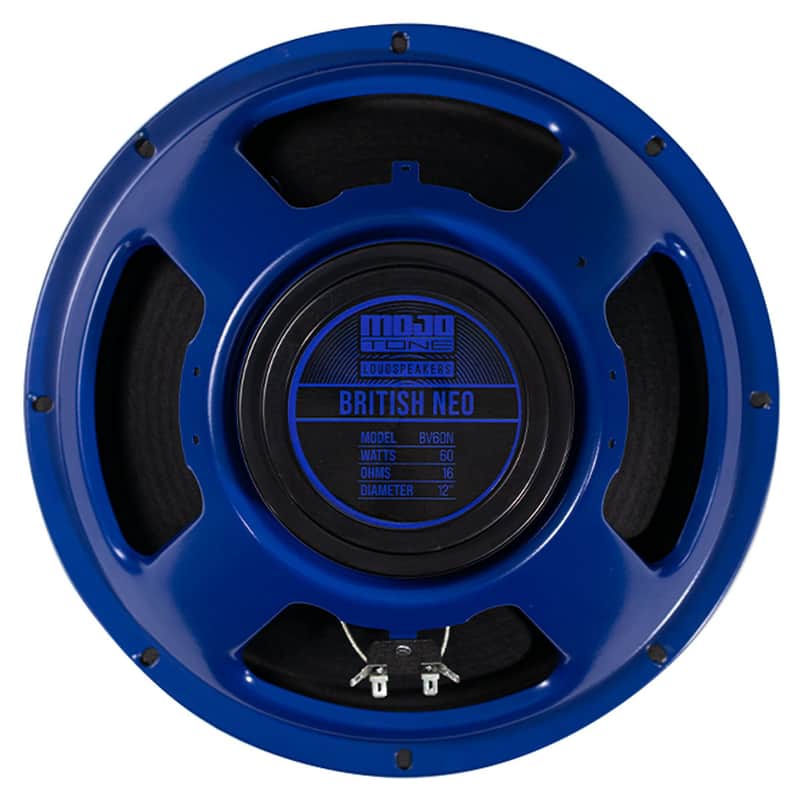 Mojotone BV-60N 12" British NEO 60 Watt Speaker 16 ohm imagen 1