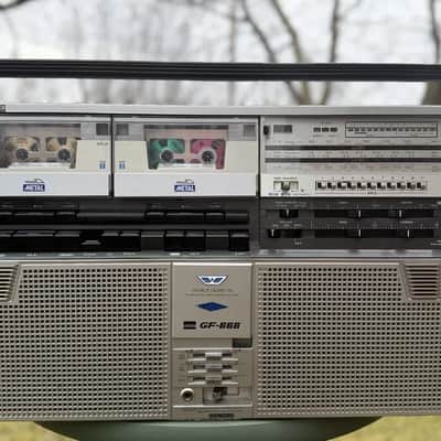 Sharp GF-666Z Rare Vintage Boombox Serviced Warranty Working Cassette Radio image 19