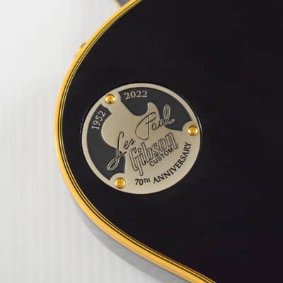 Gibson Left-Handed Les Paul Custom 54 Black Beauty VOS 2022 Ebony image 10