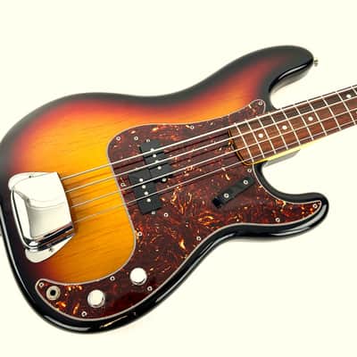 Fender American Vintage '62 Precision Bass 2008 - 3-Tone Sunburst image 1