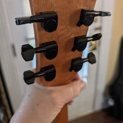 Washburn Bella Tono Suprema SC40SCE Acoustic-electric Guitar - Natural Gloss image 8