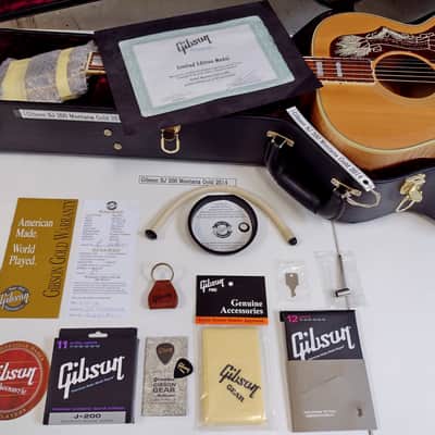 Gibson SJ 200 Montana Gold LTD  2014 image 18
