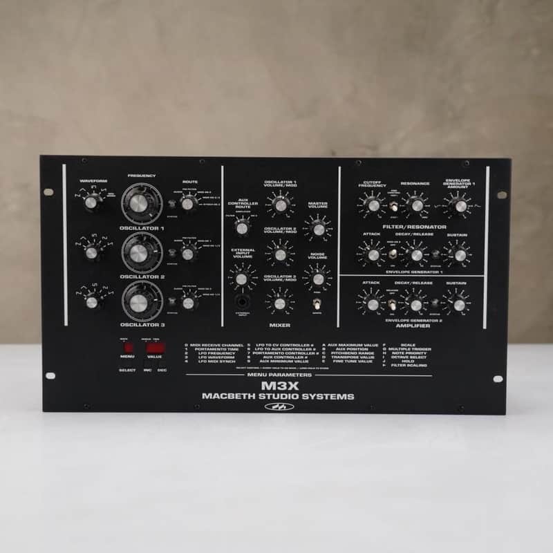 Macbeth M3X Rackmount Desktop Analog Monosynth #58733 image 1