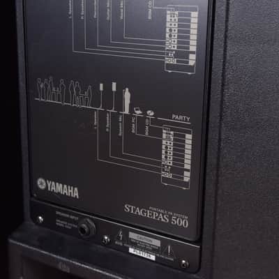Yamaha Stagepas 500 Passive Speaker Pair (No Mixer) (church owned) CG00LN5 image 10