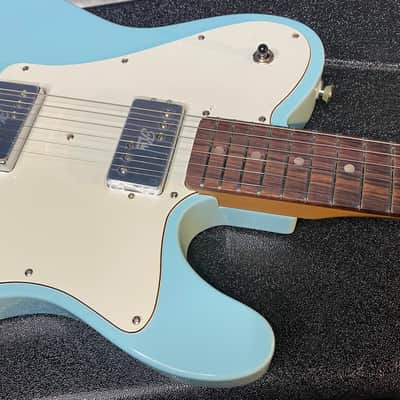 NEW! Fender Kingfish Delta Day Telecaster Deluxe - Daphne Blue - Hardshell Case - Authorized Dealer image 2