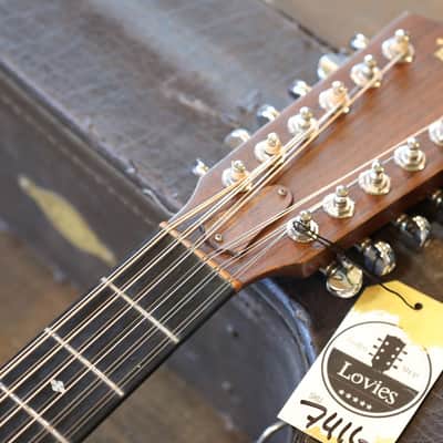 1994 Taylor 555 12-String Natural Acoustic/ Electric Jumbo Guitar + OHSC image 10