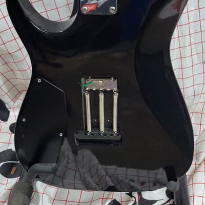 Zion 3 pickup guitar, 1980's/90's quilt top, birdseye neck, amberburst, HC image 12
