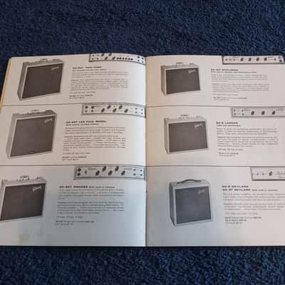 Vintage 1962 Gibson Full-Line Catalog! Rare, Original Case Candy, Paperwork! image 12