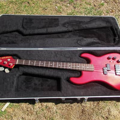 Kramer Focus 7000 Bass guitar, 1980's Japan, 34" Scale, Fender Case, Very Clean image 1