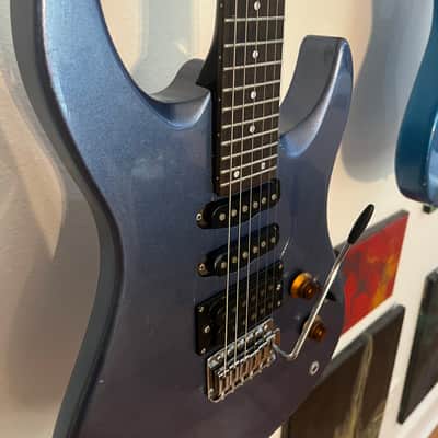 Yamaha RGX112 Super Strat Taiwan - 1988 - Light Blue Metallic w/ Gig Bag image 5