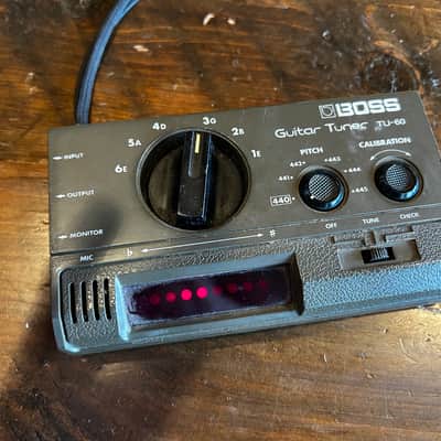 vintage Boss TU-60 Guitar Tuner 1979 - works great image 1