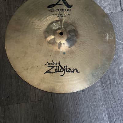 Zildjian 14" A Custom Hi-Hat Cymbal (Bottom) 1991 - Present - Brilliant image 1