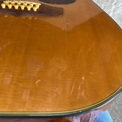 Fender Santa Maria, 12 string Acoustic Dreadnought Size Guitar w/ hardshell Case image 7