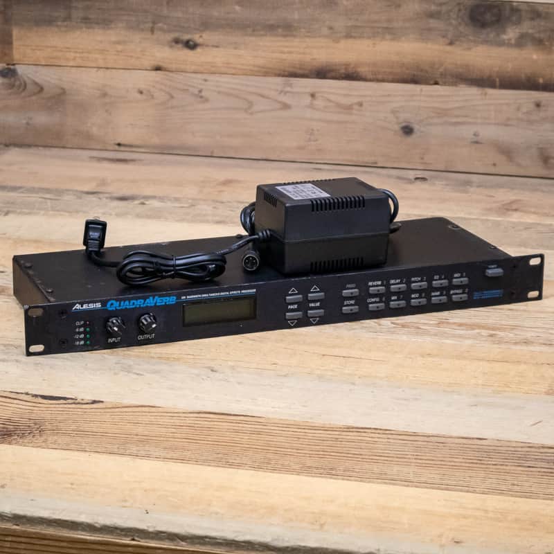 Alesis Quadraverb Plus Digital Reverb Effects Processor Quadra-verb + FX U286186 image 1