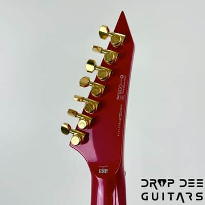 ESP LTD Stephen Carpenter SC-607B Baritone 7-String Electric Guitar w/ Case - Magenta Metallic image 15