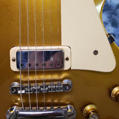 Video Demo 1973 Gibson Les Paul Deluxe Goldtop Mini Humbuckers Original Hard Shell Case image 4