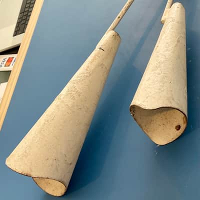 Metal Agogo Bells w/ Clamp - White image 6