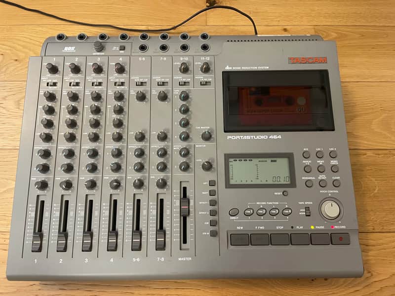 TASCAM 464 Portastudio 4-Track Cassette Recorder | Serviced image 1