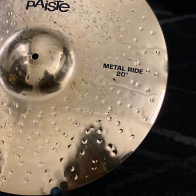 Paiste 20" Alpha Metal Ride Cymbal 2010 - 2016 - Brilliant image 3