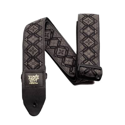 Ernie Ball Regal Black Jacquard Strap 4093