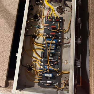 1963 Fender Princeton 6G2 Brownface Guitar Amp image 18